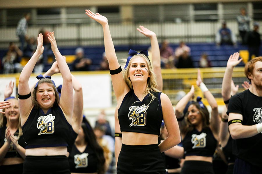MSUB Cheerleaders